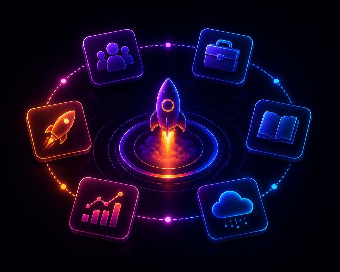 Launch & onboard — Remotie process